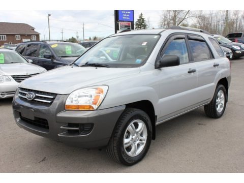 Satin Silver Metallic 2008 Kia Sportage LX V6