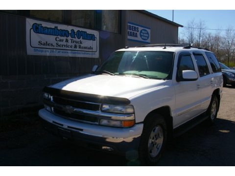 Summit White 2004 Chevrolet Tahoe LT 4x4