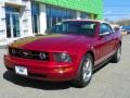 Ford Mustang V6 Premium Convertible Redfire Metallic photo #2