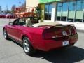 Ford Mustang V6 Premium Convertible Redfire Metallic photo #21