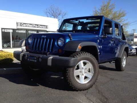 Deep Water Blue Pearl 2009 Jeep Wrangler Unlimited X 4x4 Deep Water Blue Pearl 2009 Jeep Wrangler Unlimited X 4x4