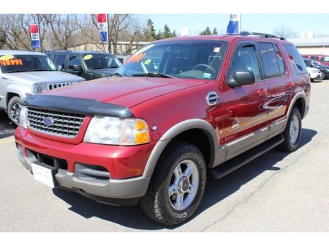 Toreador Red Metallic 2002 Ford Explorer XLT 4x4 Toreador Red Metallic 2002 Ford Explorer XLT 4x4