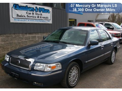Norsea Blue Metallic 2007 Mercury Grand Marquis LS Norsea Blue Metallic 2007 Mercury Grand Marquis LS
