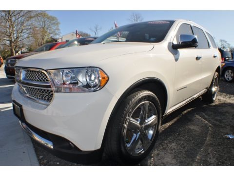 Stone White 2011 Dodge Durango Citadel 4x4