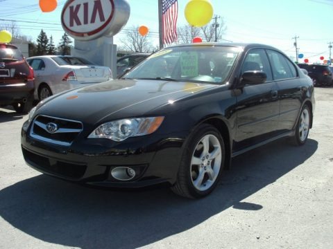 Obsidian Black Pearl 2008 Subaru Legacy 2.5i Limited Sedan Obsidian Black Pearl 2008 Subaru Legacy 2.5i Limited Sedan
