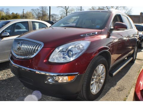 Red Jewel Tintcoat 2010 Buick Enclave CXL AWD