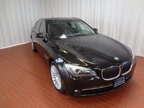 Black Sapphire Metallic 2012 BMW 7 Series 750i xDrive Sedan