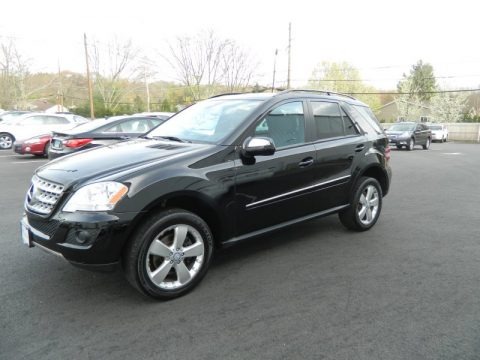 Black 2009 Mercedes-Benz ML 350 4Matic Black 2009 Mercedes-Benz ML 350 4Matic