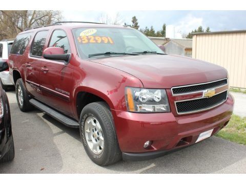 Red Jewel Tintcoat 2009 Chevrolet Suburban LT 4x4 Red Jewel Tintcoat 2009 Chevrolet Suburban LT 4x4