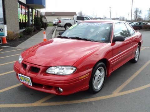 Bright Red 1997 Pontiac Grand Am GT Coupe Bright Red 1997 Pontiac Grand Am GT Coupe