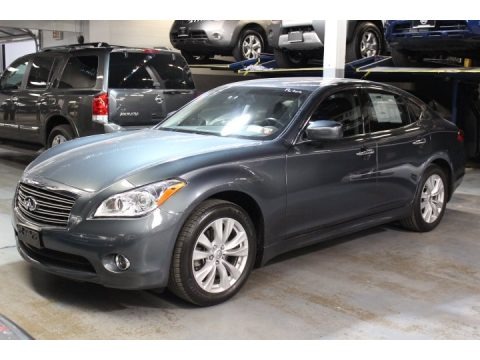 Harbour Blue 2011 Infiniti M 37x AWD Sedan