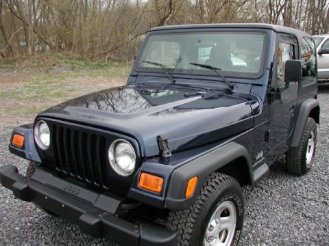 Patriot Blue Pearl 2005 Jeep Wrangler SE 4x4 Patriot Blue Pearl 2005 Jeep Wrangler SE 4x4