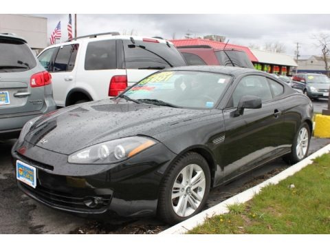 Black Pearl 2008 Hyundai Tiburon GS