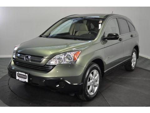 Green Tea Metallic 2009 Honda CR-V EX 4WD Green Tea Metallic 2009 Honda CR-V EX 4WD