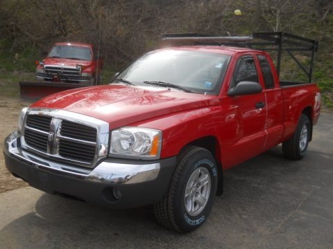 Flame Red 2005 Dodge Dakota SLT Club Cab 4x4 Flame Red 2005 Dodge Dakota SLT Club Cab 4x4