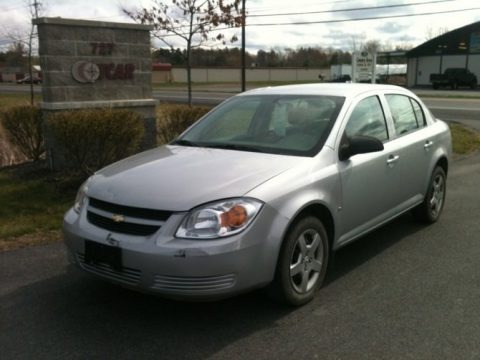 Ultra Silver Metallic 2007 Chevrolet Cobalt LS Sedan