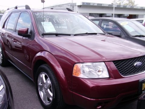 Merlot Metallic 2006 Ford Freestyle Limited AWD Merlot Metallic 2006 Ford Freestyle Limited AWD