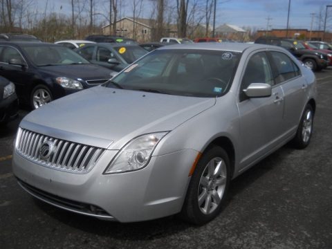 Ingot Silver Metallic 2011 Mercury Milan V6 Premier