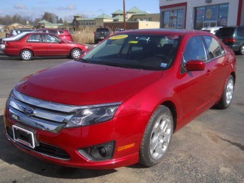Sangria Red Metallic 2010 Ford Fusion SE Sangria Red Metallic 2010 Ford Fusion SE