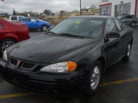 Black 2001 Pontiac Grand Am SE Sedan Black 2001 Pontiac Grand Am SE Sedan
