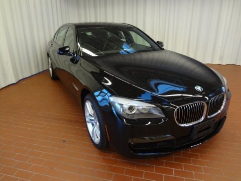 Jet Black 2012 BMW 7 Series 750Li xDrive Sedan