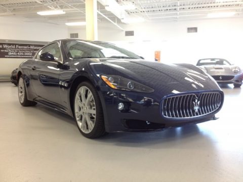 Blu Oceano (Blue Metallic) 2012 Maserati GranTurismo S Automatic