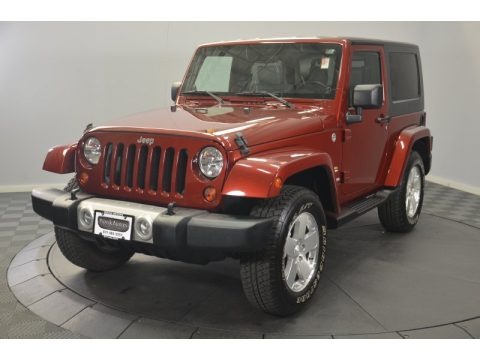 Red Rock Crystal Pearl Coat 2009 Jeep Wrangler Sahara 4x4 Red Rock Crystal Pearl Coat 2009 Jeep Wrangler Sahara 4x4