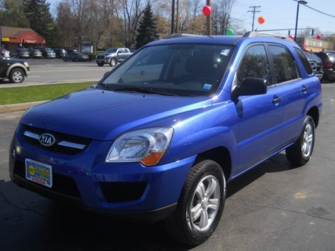Smart Blue 2009 Kia Sportage LX
