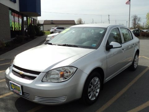 Silver Ice Metallic 2010 Chevrolet Cobalt LT Sedan