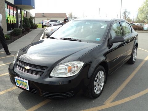 Black 2010 Chevrolet Cobalt LT Sedan