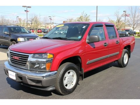 Fire Red 2006 GMC Canyon SLE Crew Cab Fire Red 2006 GMC Canyon SLE Crew Cab