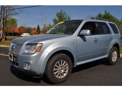 Light Ice Blue Metallic 2009 Mercury Mariner V6 Premier 4WD Light Ice Blue Metallic 2009 Mercury Mariner V6 Premier 4WD