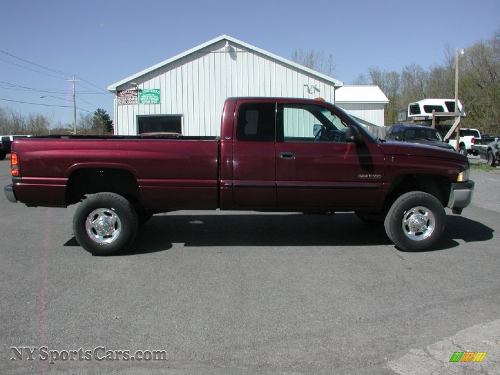 2001 Dodge Ram 2500 Slt Quad Cab 4x4 In Dark Garnet Red