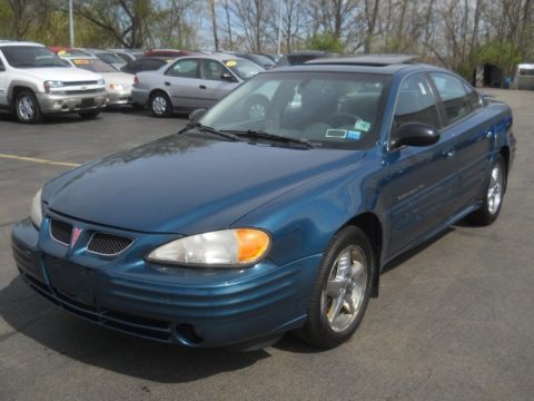 Dark Tropic Teal Metallic 2002 Pontiac Grand Am SE Sedan Dark Tropic Teal Metallic 2002 Pontiac Grand Am SE Sedan
