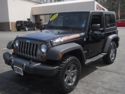 Black 2010 Jeep Wrangler Sport Mountain Edition 4x4 Black 2010 Jeep Wrangler Sport Mountain Edition 4x4