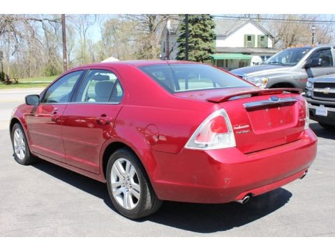 Redfire Metallic 2008 Ford Fusion SEL V6 Redfire Metallic 2008 Ford Fusion SEL V6
