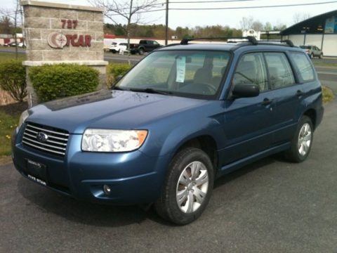 Newport Blue Pearl 2008 Subaru Forester 2.5 X Newport Blue Pearl 2008 Subaru Forester 2.5 X