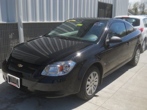 Black 2009 Chevrolet Cobalt LS Coupe