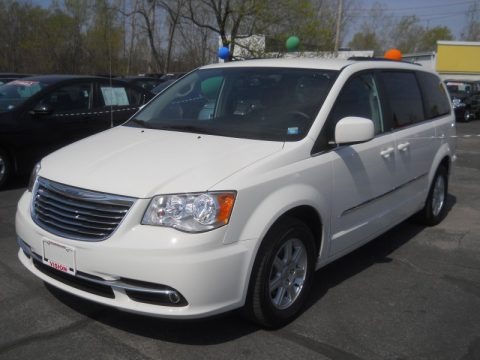 Stone White 2011 Chrysler Town & Country Touring