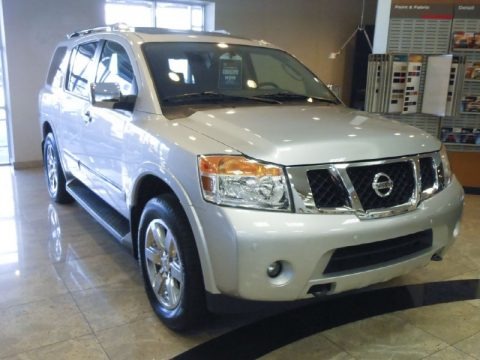 Silver Lightning 2011 Nissan Armada Platinum 4WD