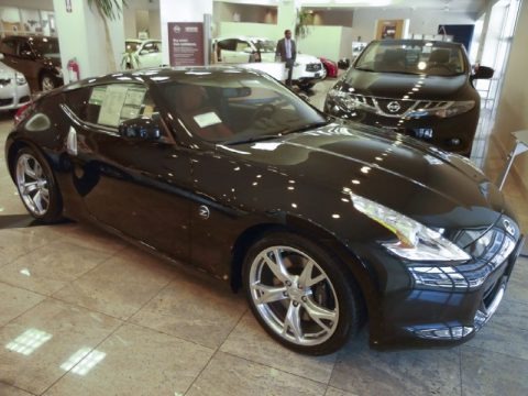Magnetic Black 2012 Nissan 370Z Sport Touring Coupe Magnetic Black 2012 Nissan 370Z Sport Touring Coupe