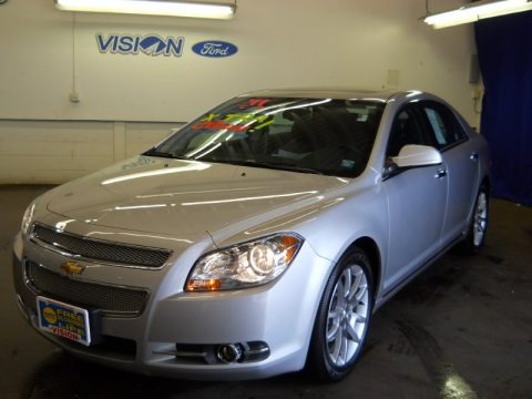 Silver Ice Metallic 2011 Chevrolet Malibu LTZ