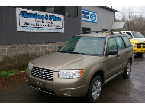 Topaz Gold Metallic 2008 Subaru Forester 2.5 X Topaz Gold Metallic 2008 Subaru Forester 2.5 X