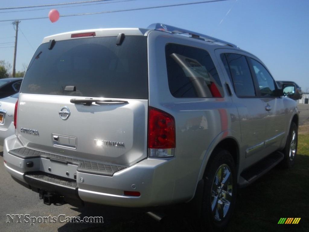 2012 Nissan Armada Platinum 4WD in Brilliant Silver photo 2 600999