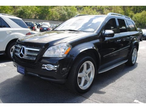 Obsidian Black Metallic 2009 Mercedes-Benz GL 550 4Matic Obsidian Black Metallic 2009 Mercedes-Benz GL 550 4Matic