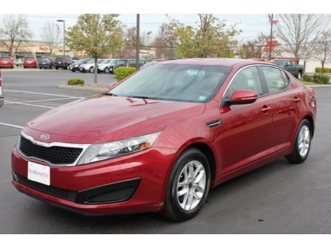 Spicy Red 2011 Kia Optima LX Spicy Red 2011 Kia Optima LX