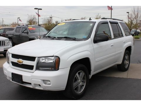 Summit White 2007 Chevrolet TrailBlazer LT 4x4 Summit White 2007 Chevrolet TrailBlazer LT 4x4