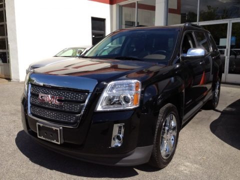 Carbon Black Metallic 2012 GMC Terrain SLT AWD Carbon Black Metallic 2012 GMC Terrain SLT AWD