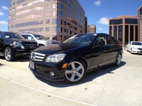 Black 2010 Mercedes-Benz C 300 Sport 4Matic