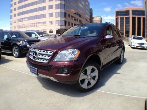 Barolo Red Metallic 2009 Mercedes-Benz ML 320 BlueTec 4Matic Barolo Red Metallic 2009 Mercedes-Benz ML 320 BlueTec 4Matic